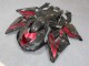Best 2006-2011 Black Red Kawasaki ZX14R ZZR1400 Bike Fairings