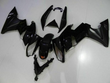 Best 2009-2011 Black Kawasaki EX650 Bike Fairings