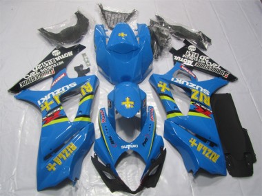 Best 2007-2008 Blue Rizla Suzuki GSXR1000 Motorbike Fairing